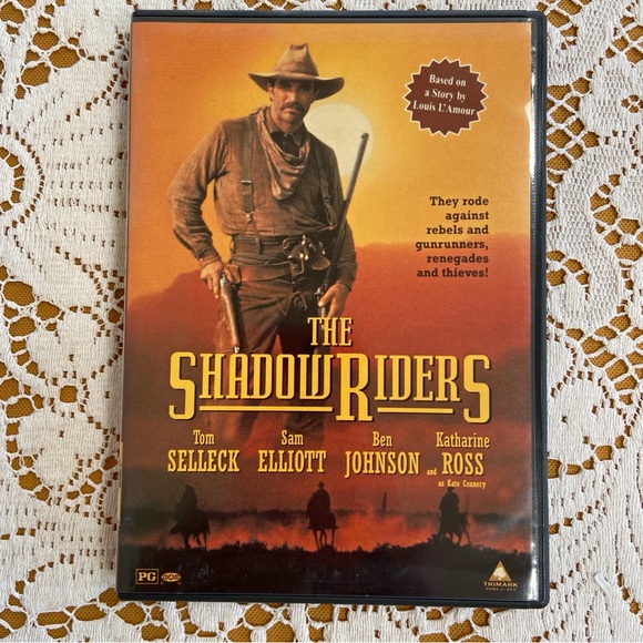 Louis L'Amour - 3 DVDs - The Shadow Riders, The Quick and the Dead, and Conagher - Picture 2 of 16